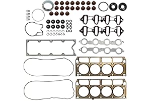 Vincos MLS Cylinder Head Gasket Set Compatible with Silverado Tahoe Express Suburban Sierra 1500 Yukon 4.8L 5.3L V8 OHV HS9292PT ES72220