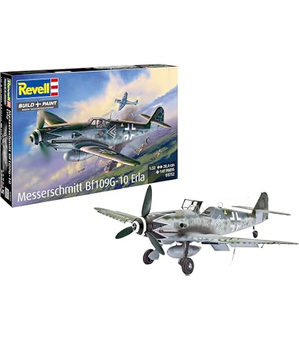 Amazon.com: Trumpeter Messerschmitt Bf109-10 German Fighter Model