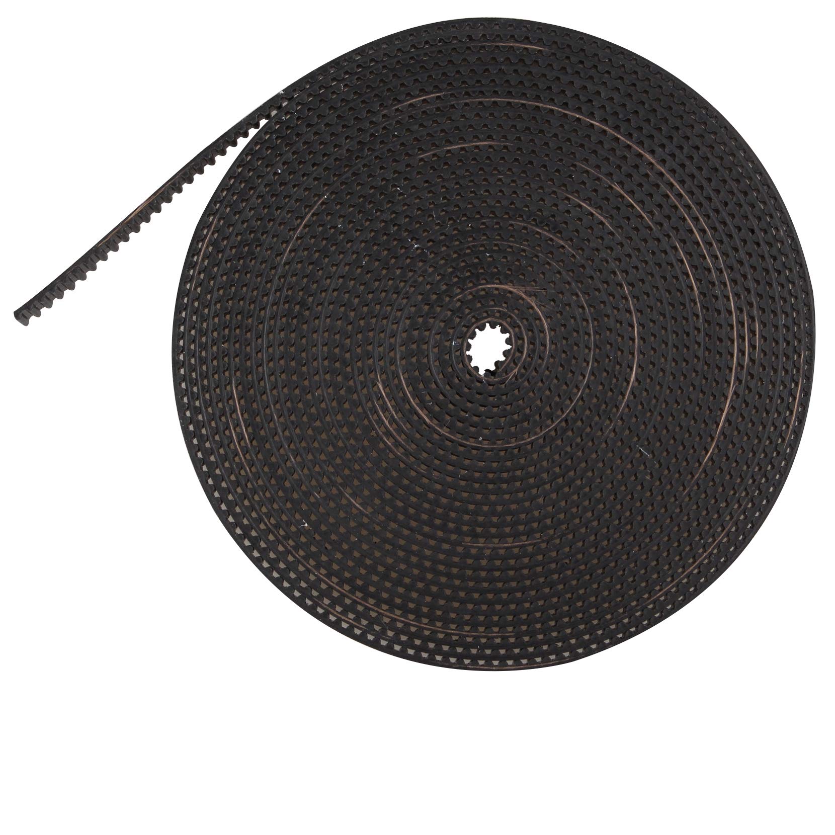 Jopto 3D Printer Timing Belt 5 Meters Length Open GT2 Timing Belt 2mm Pitch 6mm Width Rubber Compatible with 3D Printer CNC Reprap Prusa i3