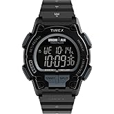 Timex Men's Ironman Shock Endure 42mm Watch - Black Strap Digital Dial Black Case