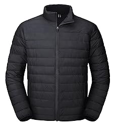 MAGCOMSEN Puffer Jacket Men Packable Down Jacket