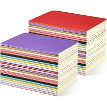 Coopay 24 Pack Colorful Pocket Notebooks Journals Bulk A6 Size Lined Travel Set Subject Notepad Planner Writing Sketchbook Memo Diary For Kids, Travelers, Students And Office, 3.9\" X 5.5\", 60 Pages