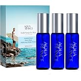 AQUA BLANCE Mens Body Spray, Travel Size Fragrance Mist for Men, 3-Pack | Each 2.1 Fl Oz, Notes of Lemon, Amber, Oud, Leather, Long Lasting