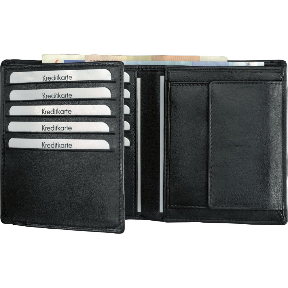 Alassio - 42006 - purse, leather, black