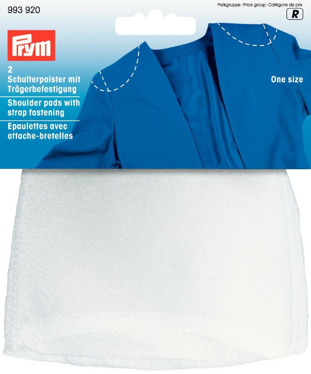 Prym Shoulder Pads, White