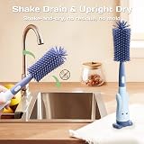 Alyvisun Silicone Bottle Brush Set Teat & Straw Brush Baby 3 in 1 view 6