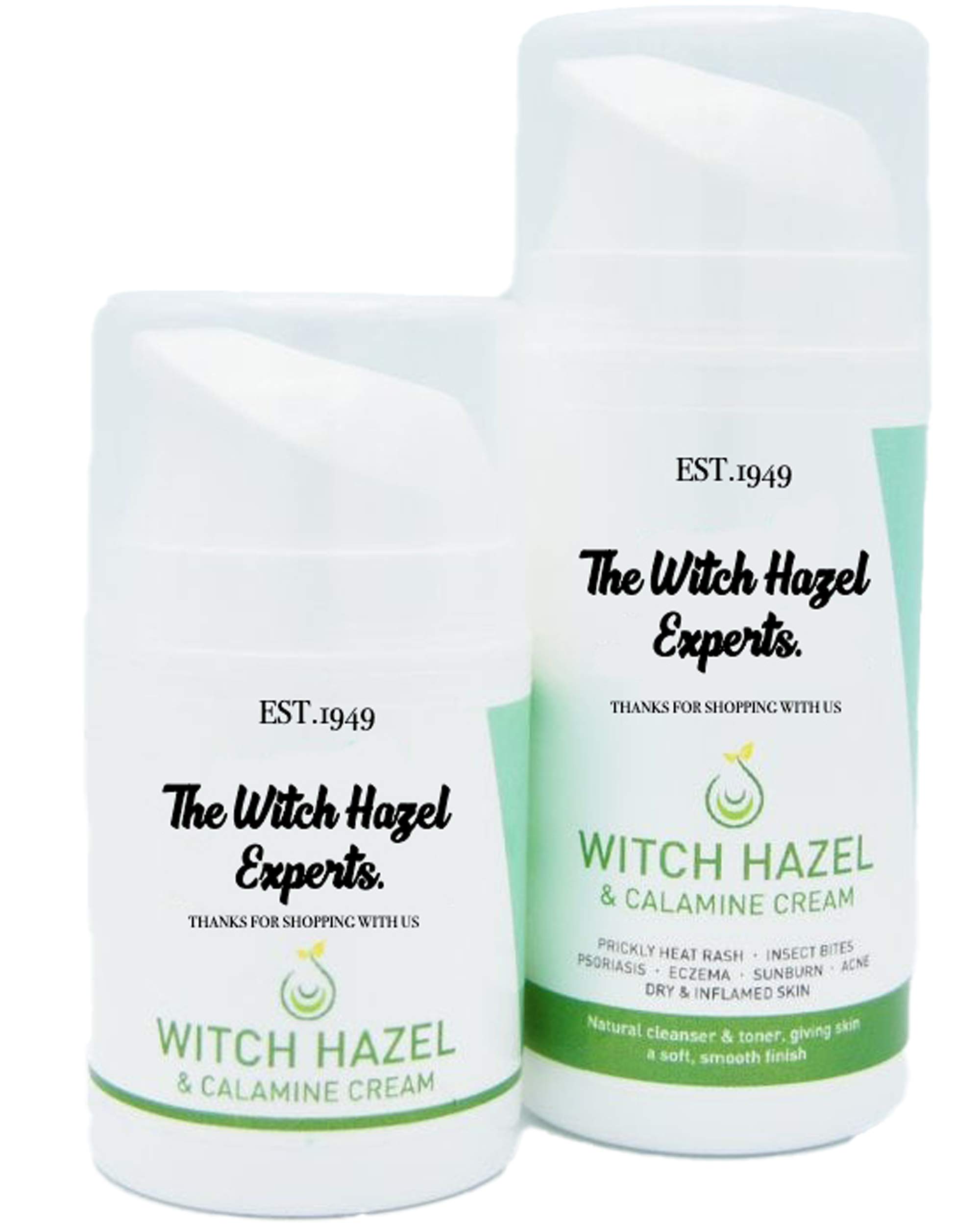The Witch Hazel Experts | Veil Witch Hazel & Calamine Cream | Irritated Skin & Natural Skin Cleanser (50g)