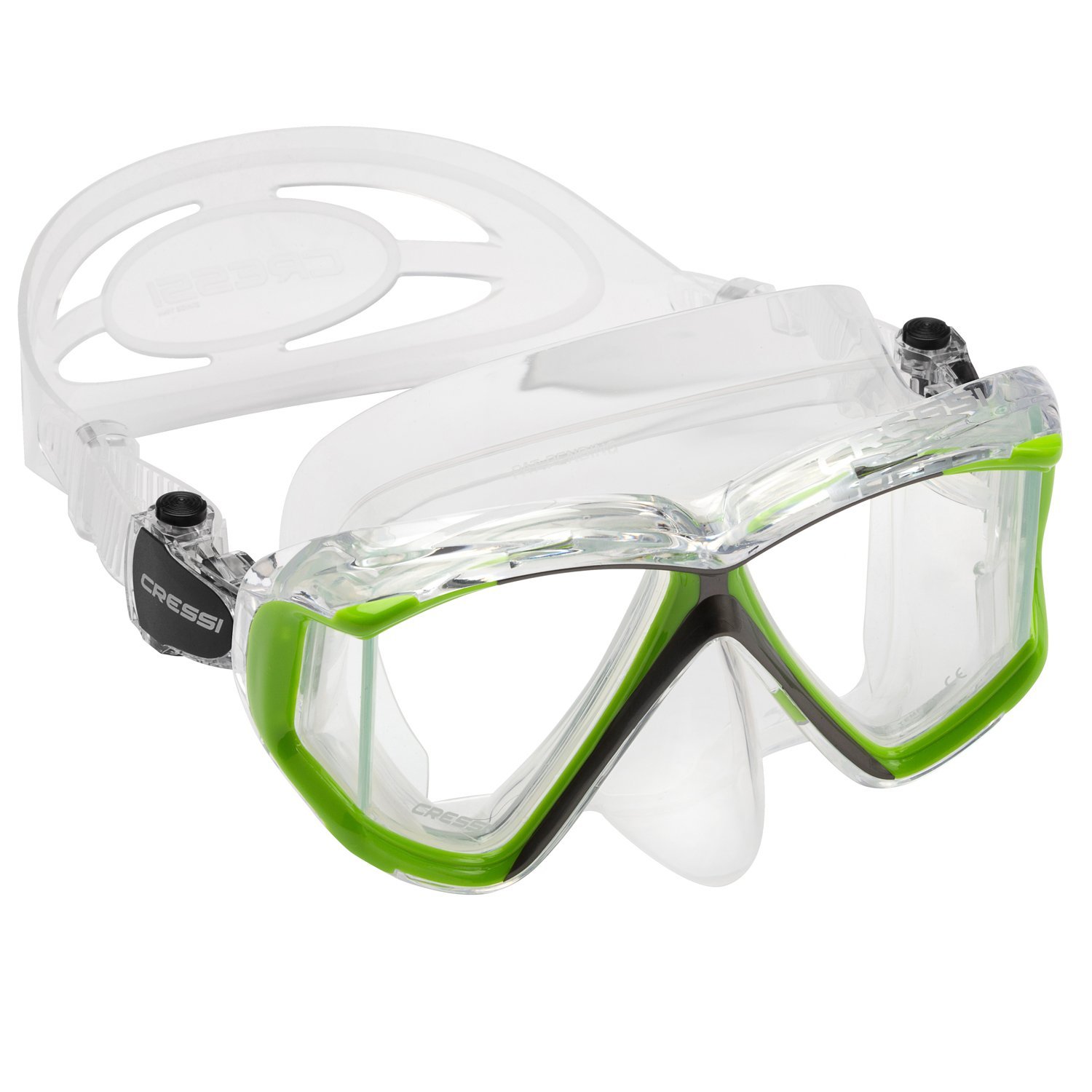 Cressi Panoramic 4 Window Dive Mask