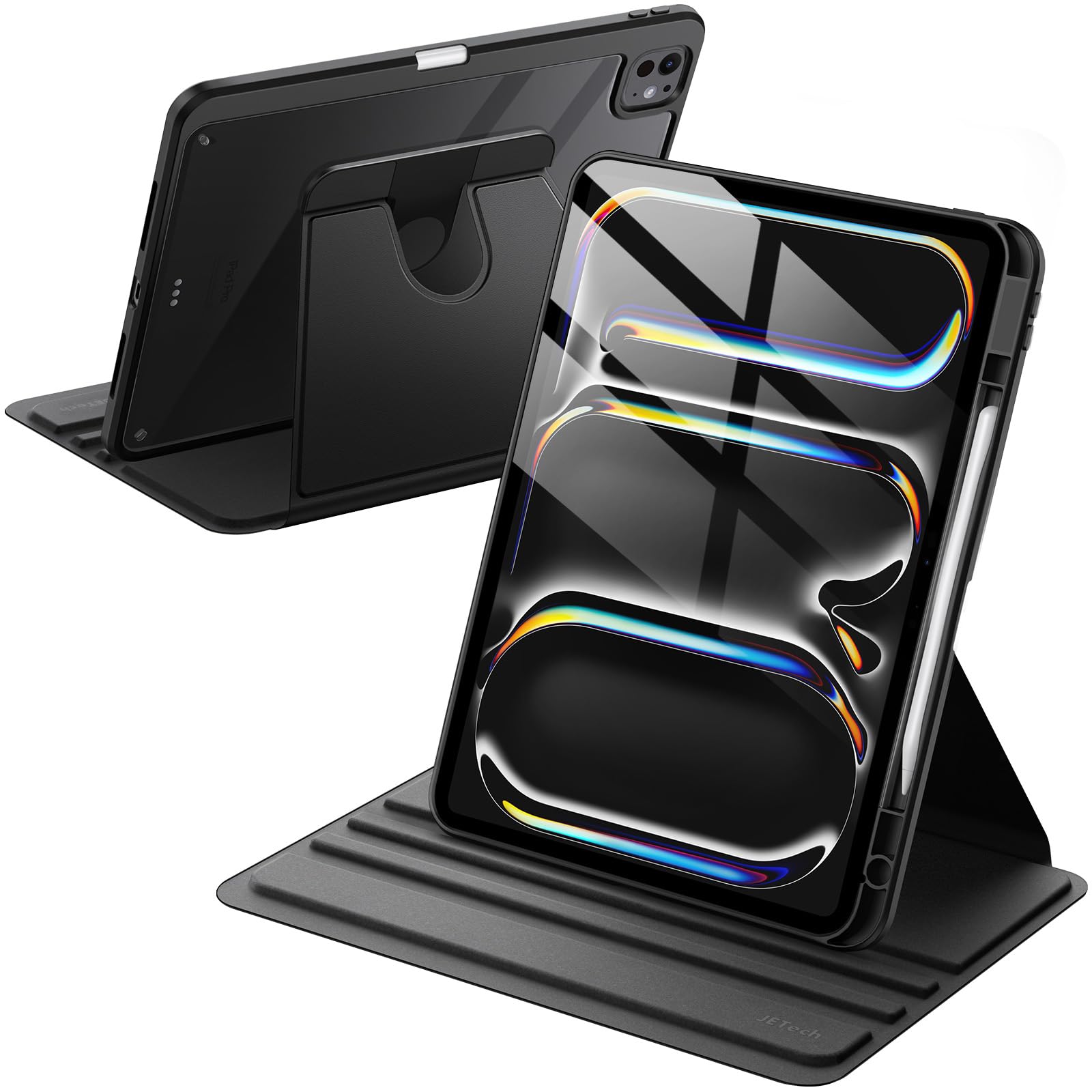 JETech Rotating Case ONLY for iPad Pro 13-Inch M5/M4 (2025/2024