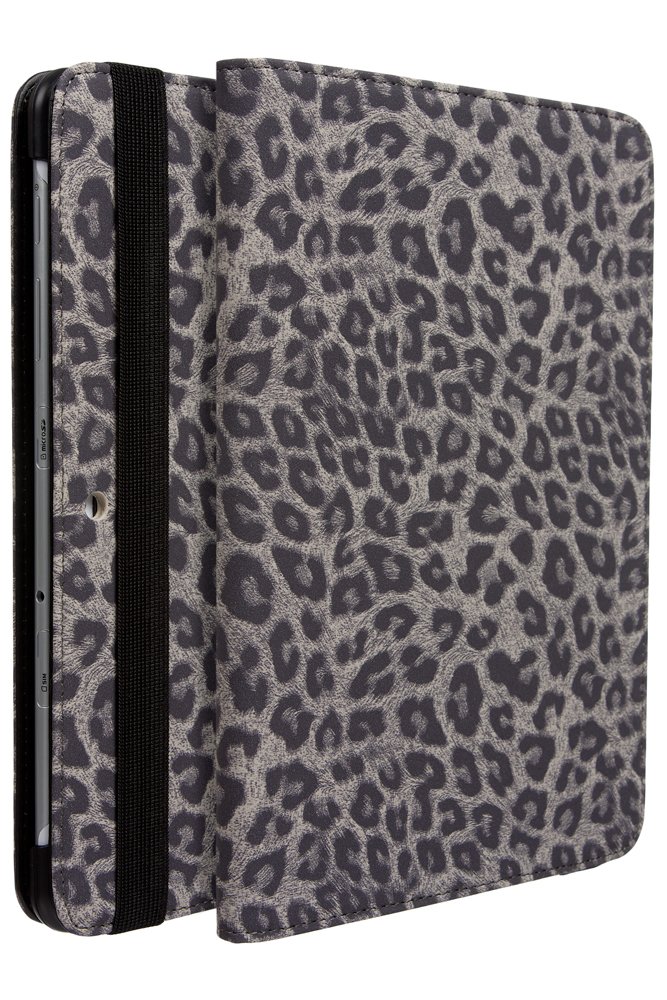 Samsung Note Tab 2 scratches, dust and dirt horizontal stand leopard style leather
