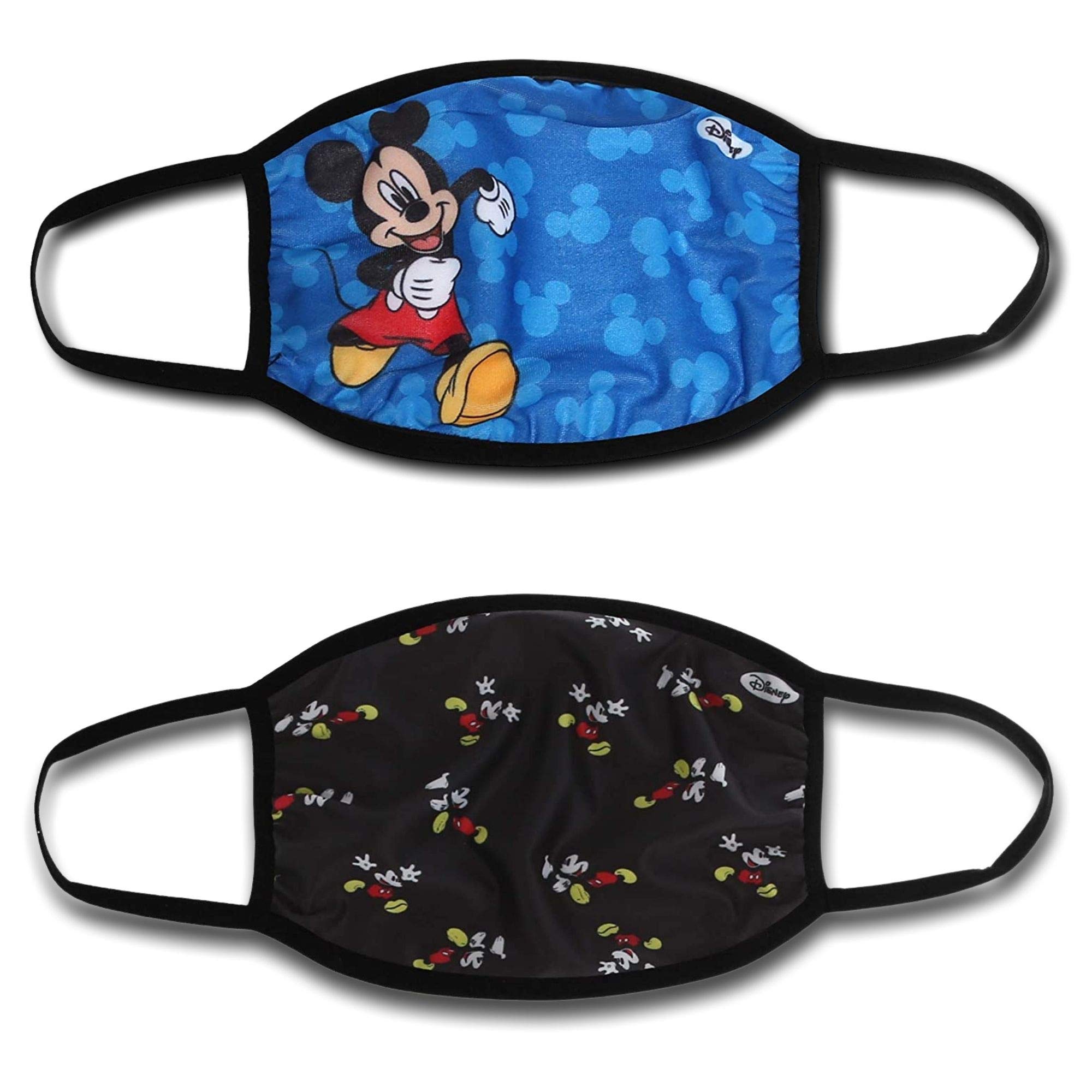 Concept OneDisney Mickey Mouse Kids Cloth Face Masks, Multi, Pack of 2