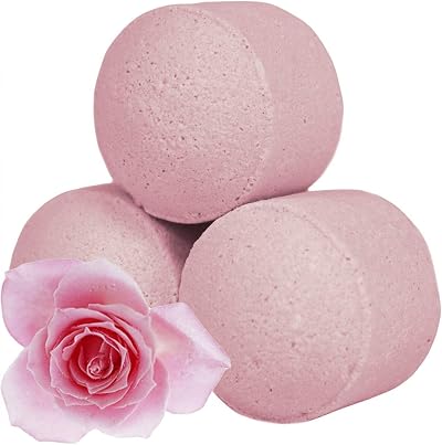 10x Ancient Wisdom Scented Mini Bath Bombs Chill Pills Rose