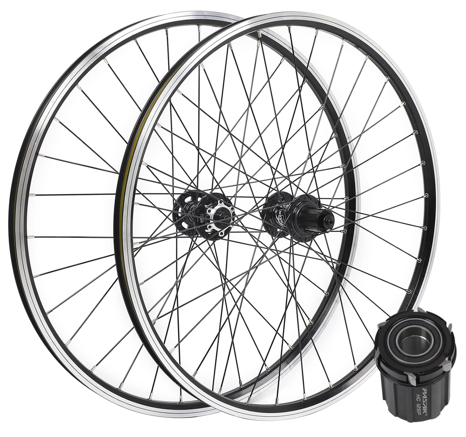 Mua Mountain Bike Wheelset 26 Inch Disc/Rim Brake Bicycle Rims 32 Spoke ...