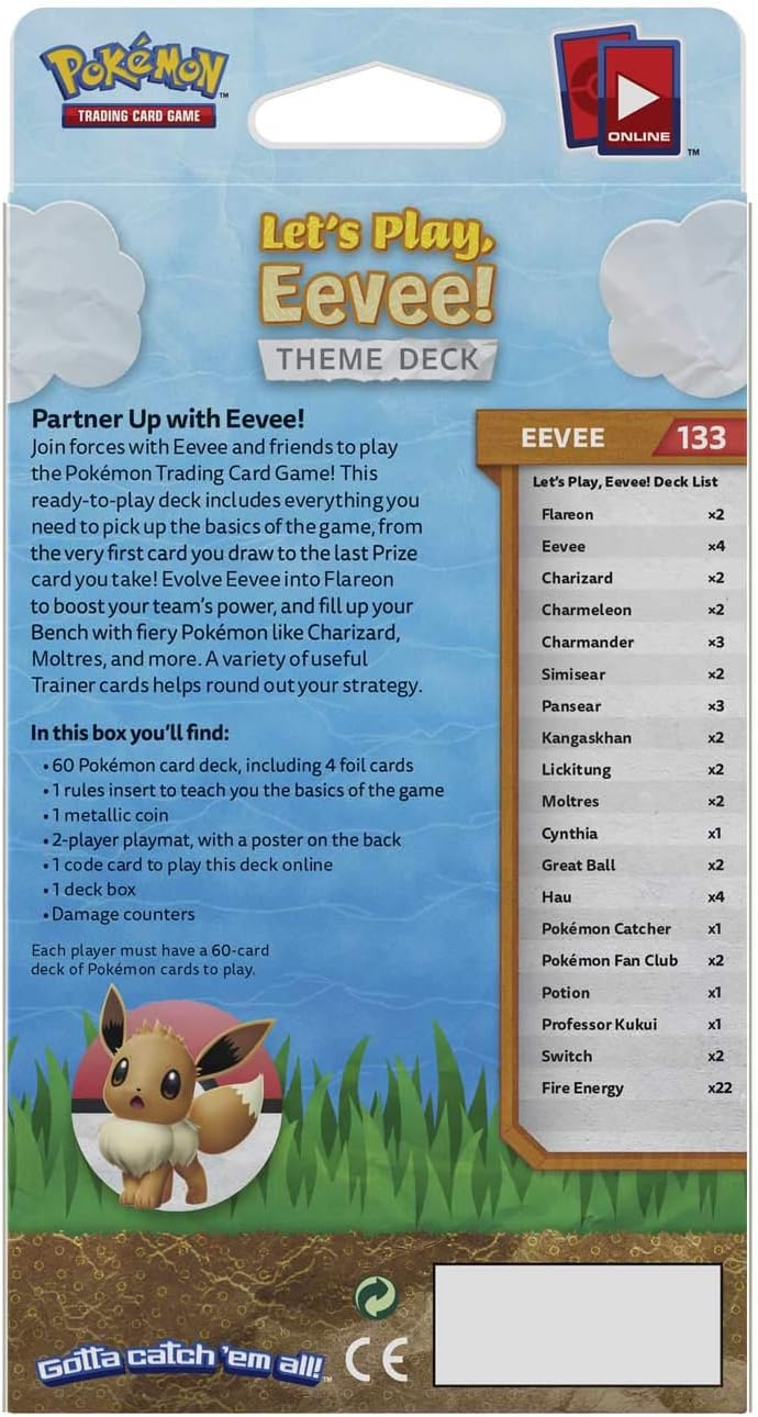 Pokemon Tcg Lets Play Eevee Theme Deck