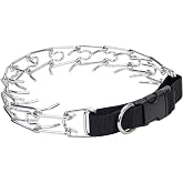 Coastal Pet Titan Easy On Dog Prong Training Collar with Buckle, 2 mm x 14"