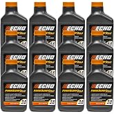 24 Pack Echo Power Blend 2-Cycle Oil - 6.4 Oz Bottles (Mixes 2.5 Gallons)