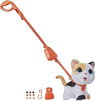 Furreal Friends Peluche Interactive Chaton Mon Copain Qui Fait Popo Amazon Fr Jeux Et Jouets