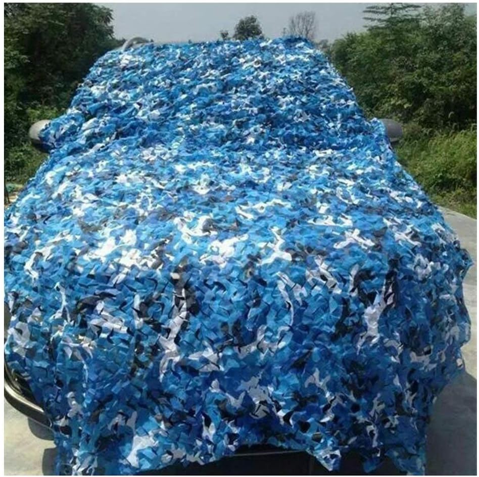 5mx3m camuflaje Red, protector solar sombra neto toldos Fuego / Llama