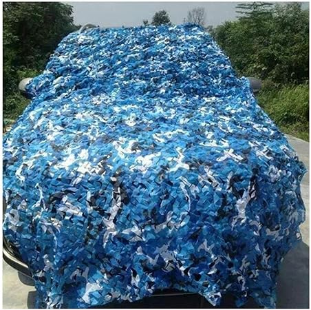 5mx3m camuflaje Red, protector solar sombra neto toldos Fuego / Llama