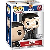 Xavi Hernandez #66 Facsimile Signed Reprint Laser Autographed Funko POP! Soccer FC Barcelona Figurine with Protector Case