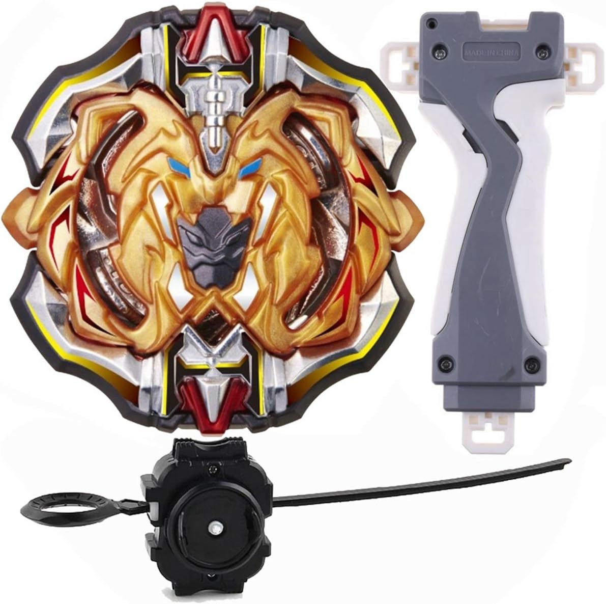 CuteBoy Burst B-115 Booster Archer Hercules.13.Et with Launcher + Grip Set Top Toys for Kids B115