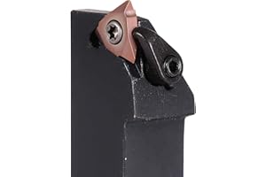 HARTWANA Indexable Thread Turning Tools Carbide Threaded Inserts Lathe Thread Cutting Tools 55 Degree Vertical SER2020K16V 1PCS 16VERAG55 10PCS