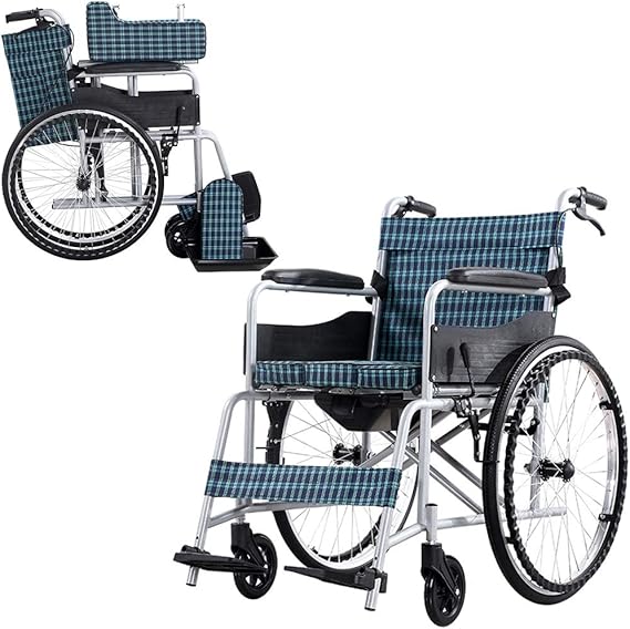 SelfPropelled Manual Wheelchair, Nursing Wheelchair, With Toilet