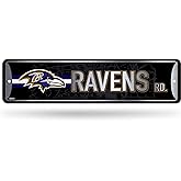 NFL Rico Industries Metal Street Sign Metal Street Sign 4" x 15" Home Décor - Bedroom - Office - Man Cave