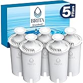 Brita Standard Replacement Filter, Reduces Contaminants while keeping healthy minerals, Certified by WQA to reduce Chlorine f