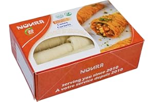 Noura Dried Kataifi Cones, Halal and Vegan, 16-Pack, Ready in 20 Minutes