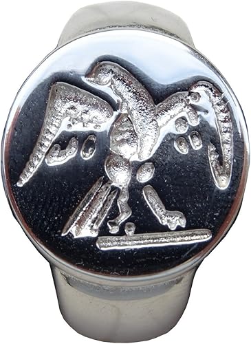 Roman Legion Eagle Beautiful Ring Seal Silver Size 68 Uk Z Amazon Co Uk Jewellery