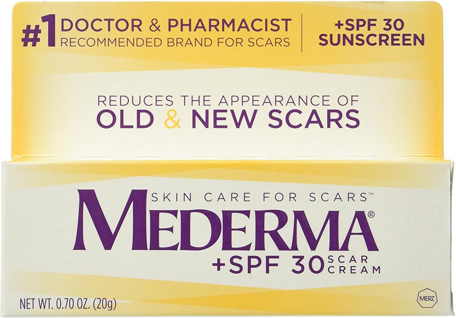 Mederma Cream with SPF 30, 2 Count