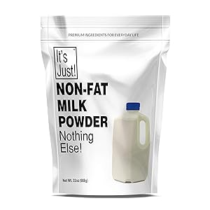 It's Just - Non Fat Milk Powder, Instant Milk, Made in USA, 32oz