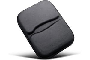 ANZOME Large Gel Exercise Bike Seat Cushion Cover for Recumbent Bike, Rowing Machine Wide Foam Padded Bike Seat Cover for Women and Men Comfort, 16.5in x 12in