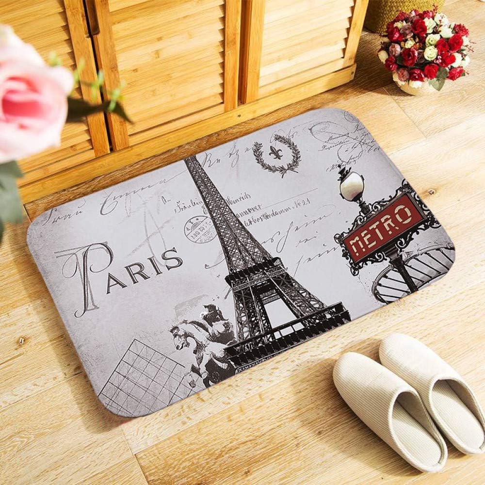 KFEKDT Outdoor Entrance Door Mat Bedroom Bedroom Carpet Kitchen Corridor Door Mat Non-Slip Door Mat A2 40cmx60cm