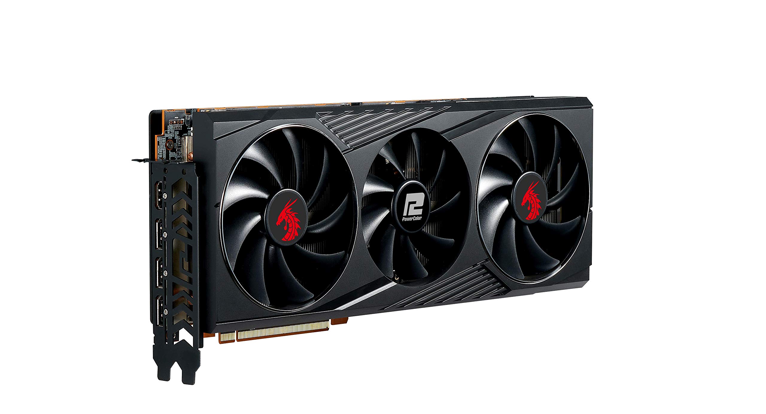 Tarjeta gráfica para juegos PowerColor Red Dragon AMD Radeon™ RX 6800 con memoria GDDR6 de 16 GB, tecnología AMD RDNA™ 2, Raytracing, PCI Express 4.0, HDMI 2.1, AMD Infinity Cache