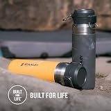 STANLEY 1.06L Quick Flip Stainless Steel Water Bottle Saffron Cold 18h Leakproof view 6