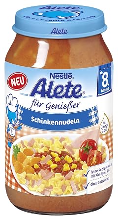 Alete Fur Geniesser Schinkennudeln Ab 8 Monat 6er Pack 6 X 220