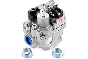 Hicello Replacement for Robertshaw 700-506 Millivolt Gas Valve - 700 Series 200,000 BTU/H Fast Opening, Compatible with Natural Gas Water Heaters, Furnaces & Commercial Gas Fryers