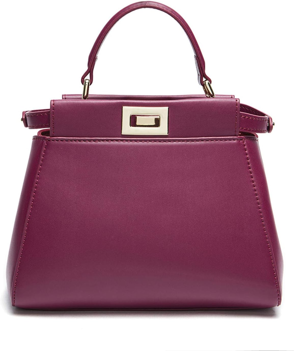 3 Sizes Classic Tote Peekaboo Women Split Leather Handbags Lady Bag Shoulder Bags For Female