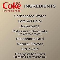 Diet Coke Caffeine Free Soda Soft Drink, 16.9 fl