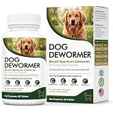 4-Way Dewormer for Dogs, (Febantel/Pyrantel Pamoate/Praziquantel), 60 Tablets