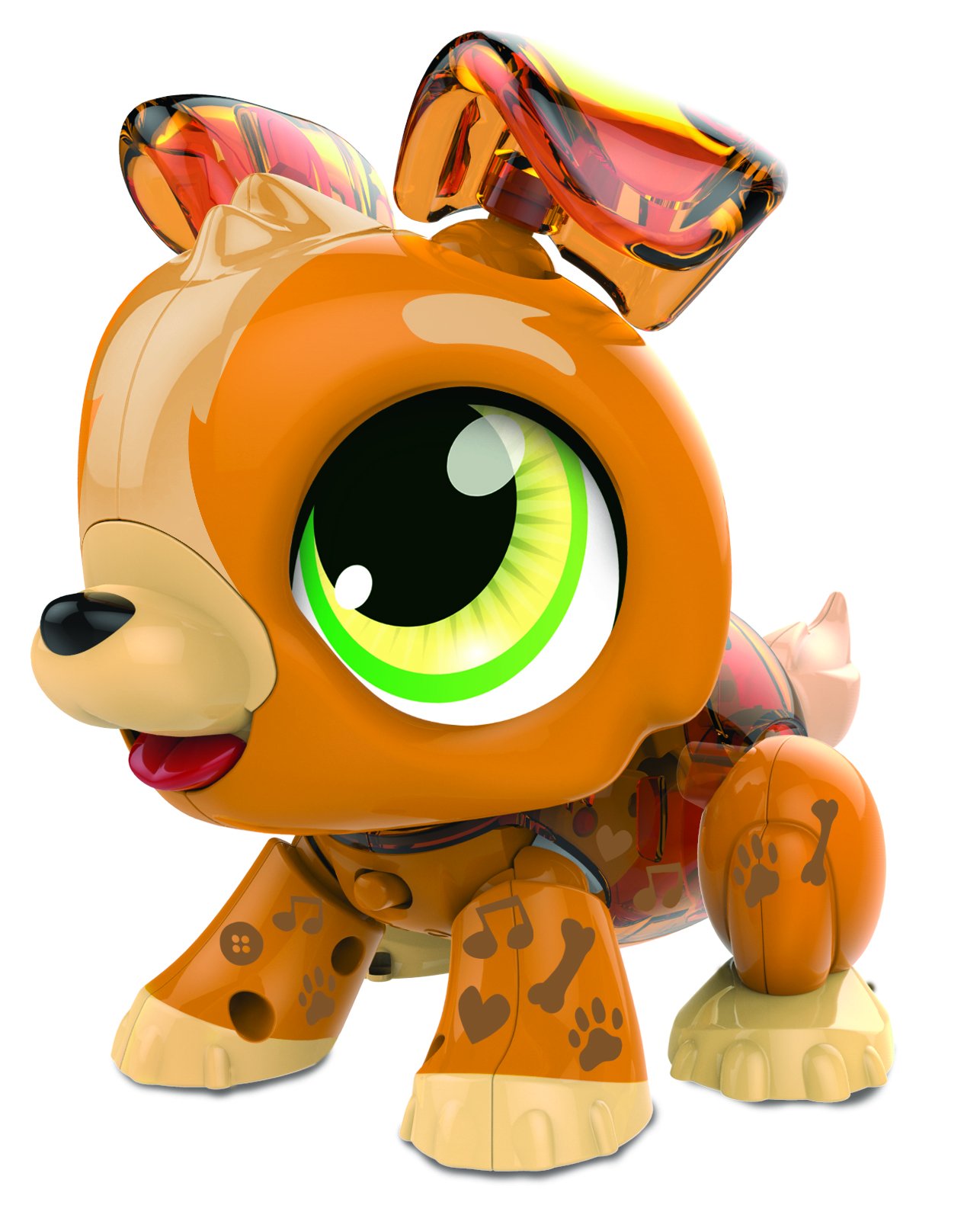 Build a Bot Sound Activated Puppy Robot Pet Toy