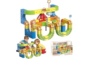 Electric Magnetic Train Track Set - 2026 Next Generation Trackfusion Train, 3D Anti-Gravitys Flexible Race Tracks with Mix-an