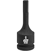 GEARWRENCH 3/8" Drive Hex Bit Impact Metric Socket 6mm - 84391