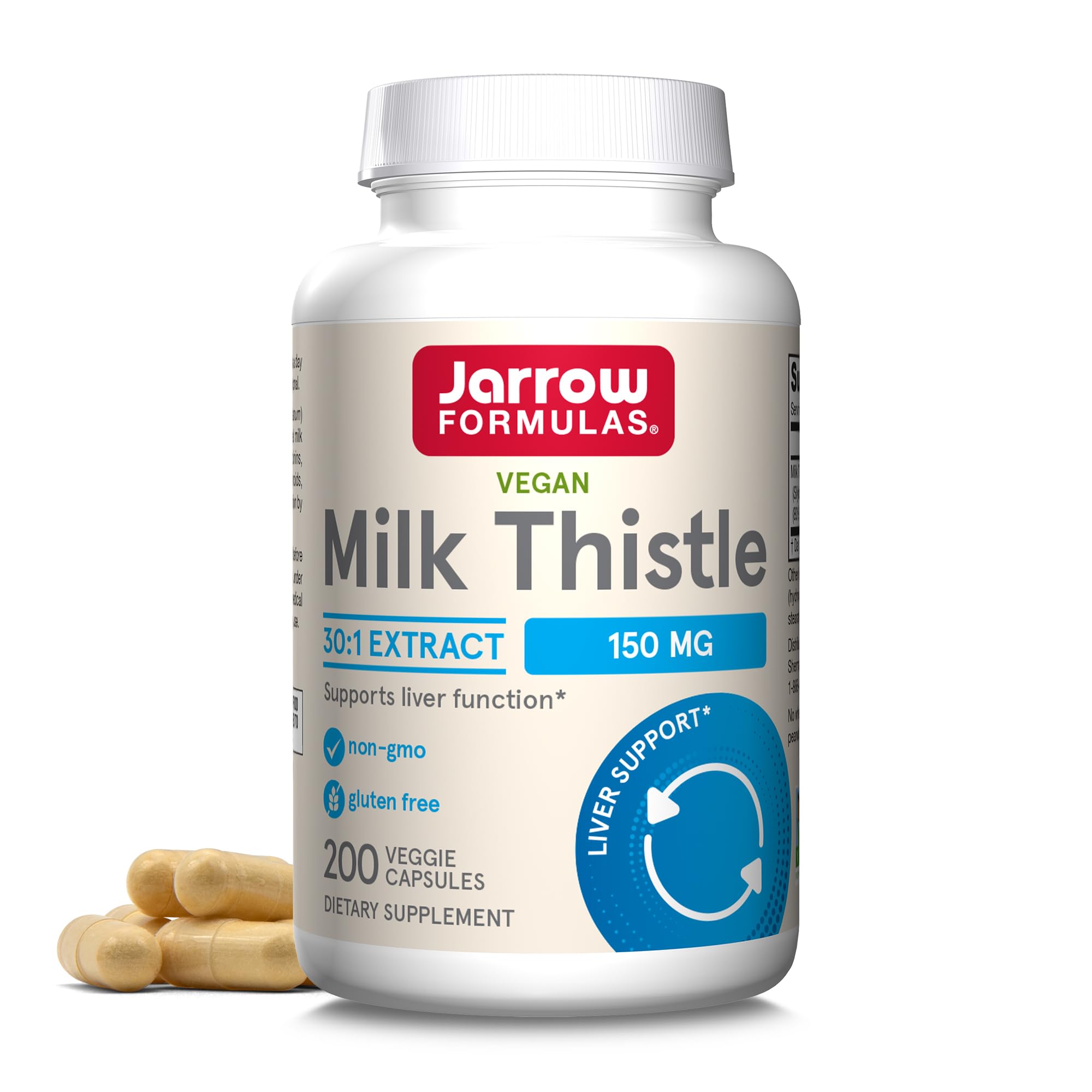 Mua Jarrow Formulas Milk Thistle 150 mg - 200 Veggie Capsules - Antioxidant  Supporting Immune Response, Liver Function & Glutathione - Up to 200  Servings trên Amazon Mỹ chính hãng 2026