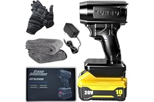 Storm Jet Blower 2.0, 2026 Upgraded Cordless Jet Blower Car Air Dryer, Double-Blow V2.0, 160,000 RPM 200 Mph, Portable Handhe
