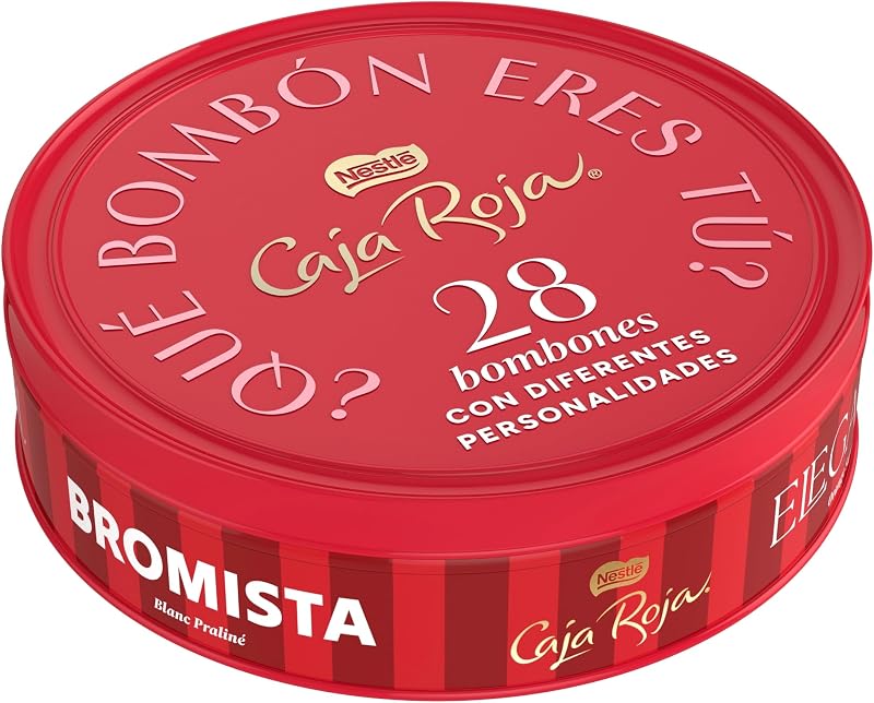 Caja Roja Bombones Leche 250g