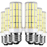 Led Light Bulb 6pcs 200w Equivalent 2500 Lumen 5000k Cool Daylight White 20w Super Bright Led Bulb E26/E27 Base