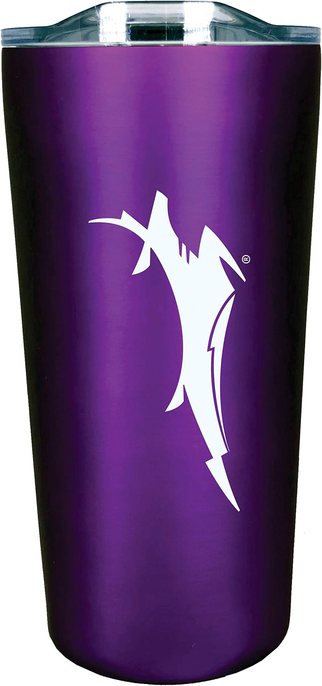 The Fanatic Group Personalized Grand Canyon University Double Walled Soft Touch Tumbler, Design-3 - Purple